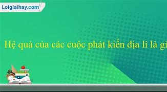 Các Hệ Quả Là Gì